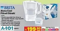 BRİTA ALUNA COOL FİLTRELİ SÜRAHİ BRİTA ALUNA COOL FİLTRELİ SÜRAHİ